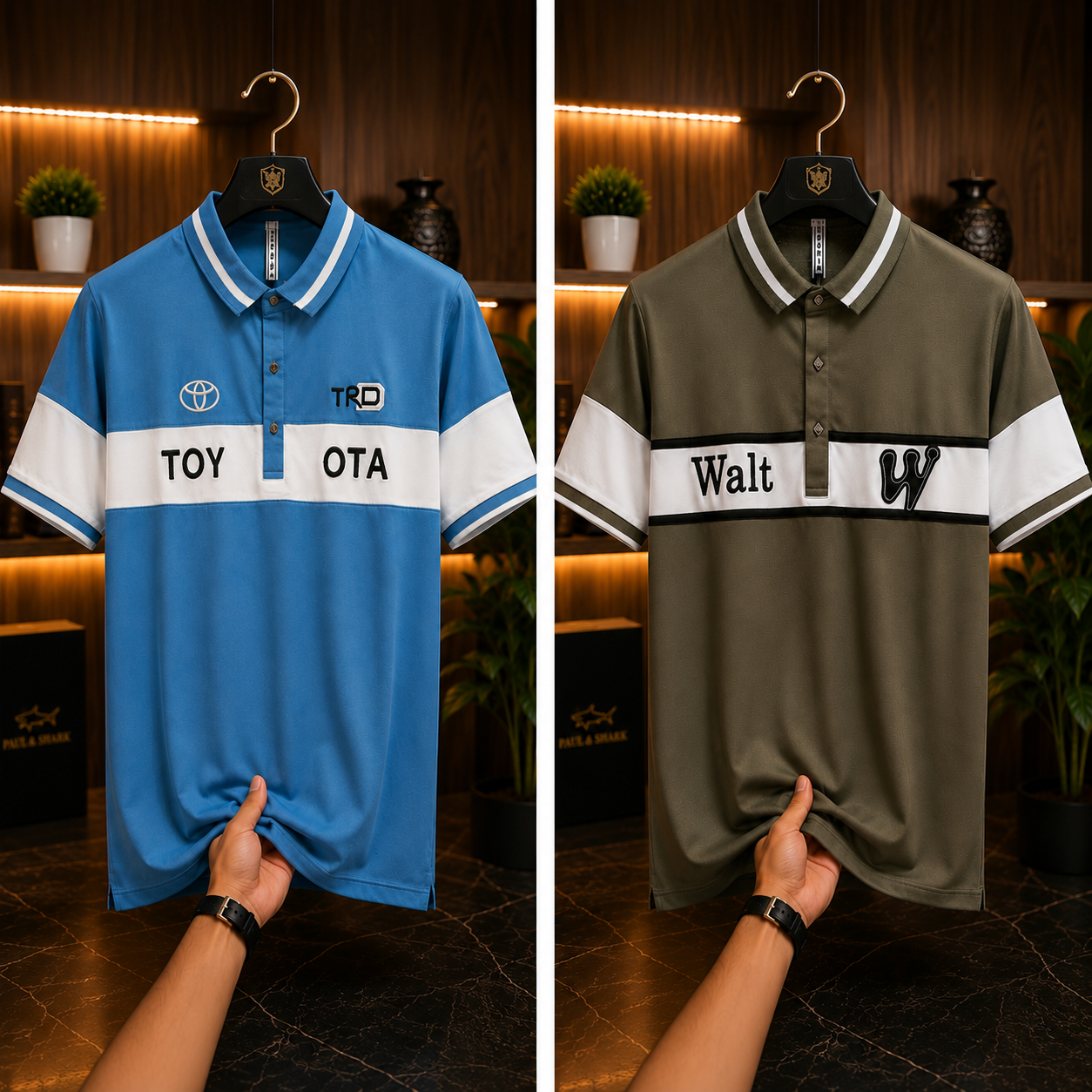 Premium Men’s Polo Shirt Combo | China Imported Marcel Fabric